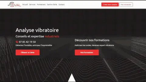 Aperçu du site Eval 05
